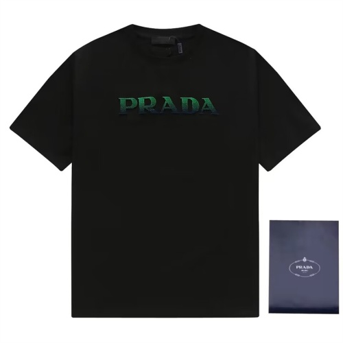 Prada T-Shirts Short Sleeved For Unisex #1069241 $42.00 USD, Wholesale Replica Prada T-Shirts