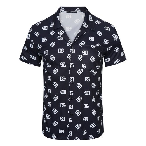 Dolce & Gabbana D&G Shirts Short Sleeved For Men #1069252