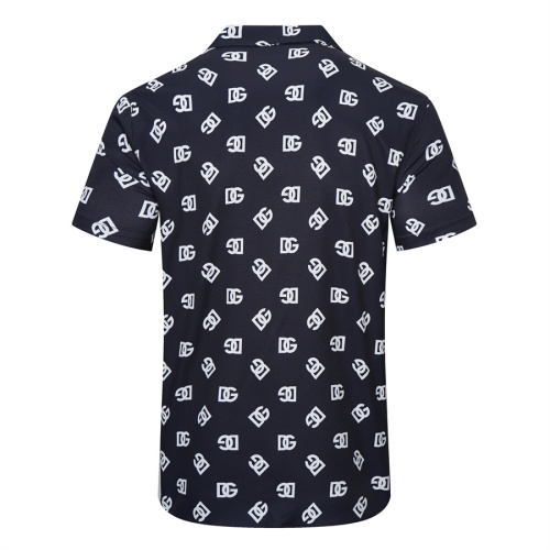 Replica Dolce & Gabbana D&G Shirts Short Sleeved For Men #1069252 $36.00 USD for Wholesale