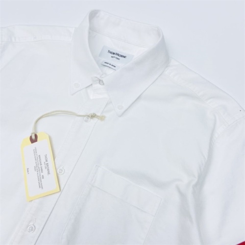 Replica Thom Browne TB Shirts Short Sleeved For Men #1069269 $52.00 USD for Wholesale