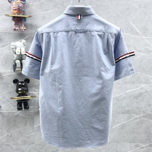 Replica Thom Browne TB Shirts Short Sleeved For Men #1069270 $52.00 USD for Wholesale