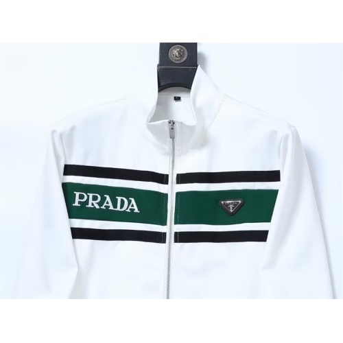 Replica Prada Tracksuits Long Sleeved For Men #1069288 $92.00 USD for Wholesale