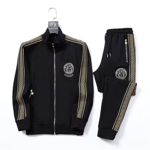 Versace Tracksuits Long Sleeved For Men #1069291 $92.00 USD, Wholesale Replica Versace Tracksuits