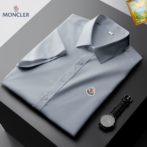 Moncler Shirts Short Sleeved For Men #1069350