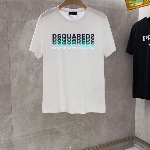 Dsquared T-Shirts Short Sleeved For Unisex #1069404 $25.00 USD, Wholesale Replica Dsquared T-Shirts