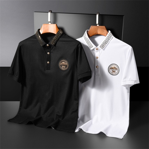 Replica Versace T-Shirts Short Sleeved For Men #1069449 $42.00 USD for Wholesale