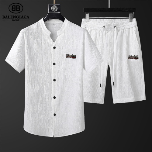 Balenciaga Fashion Tracksuits Short Sleeved For Men #1069491