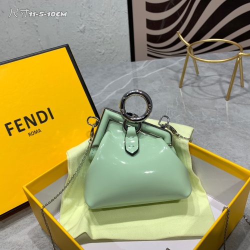 Replica Fendi AAA Quality Messenger Bags For Women #1069648 $92.00 USD for Wholesale