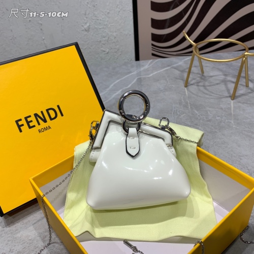 Replica Fendi AAA Quality Messenger Bags For Women #1069651 $92.00 USD for Wholesale