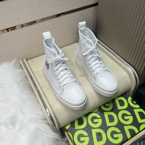 Replica D&G High Top Shoes For Men #1069692 $92.00 USD for Wholesale