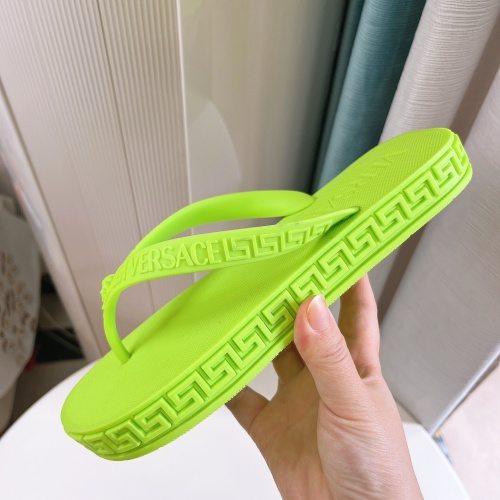 Replica Versace Slippers For Women #1069744 $48.00 USD for Wholesale
