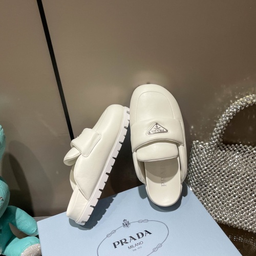 Replica Prada Slippers For Women #1069750 $98.00 USD for Wholesale