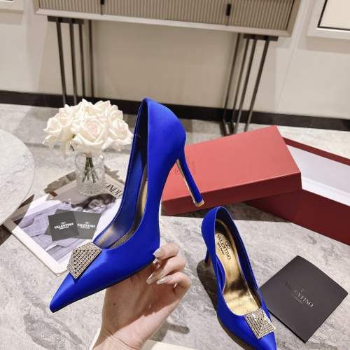 Replica Valentino High-Heeled Shoes For Women #1069793 $100.00 USD for Wholesale