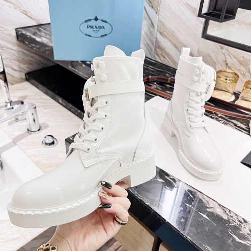 Replica Prada Boots For Women #1069976 $112.00 USD for Wholesale