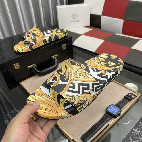 Replica Versace Slippers For Men #1070051 $52.00 USD for Wholesale