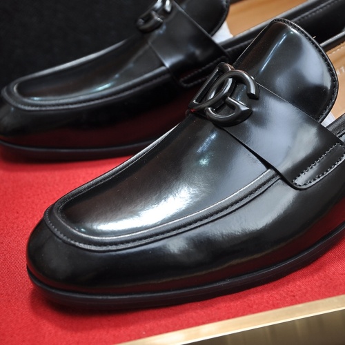 Replica Dolce & Gabbana D&G Leather Shoes For Men #1070085 $108.00 USD for Wholesale