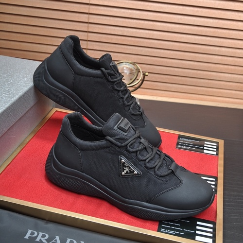 Replica Prada Casual Shoes For Men #1070334 $92.00 USD for Wholesale