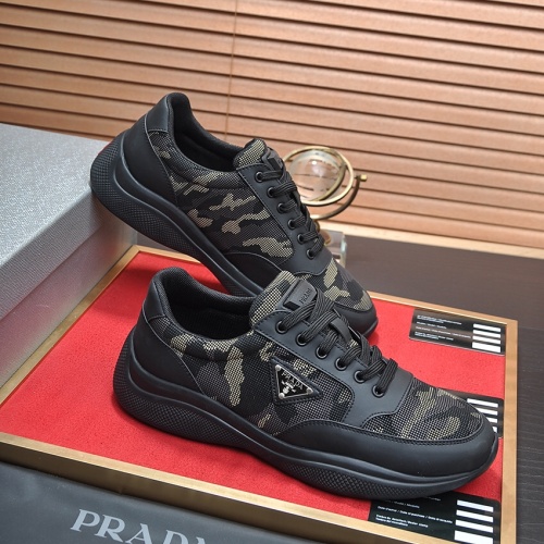 Replica Prada Casual Shoes For Men #1070337 $92.00 USD for Wholesale