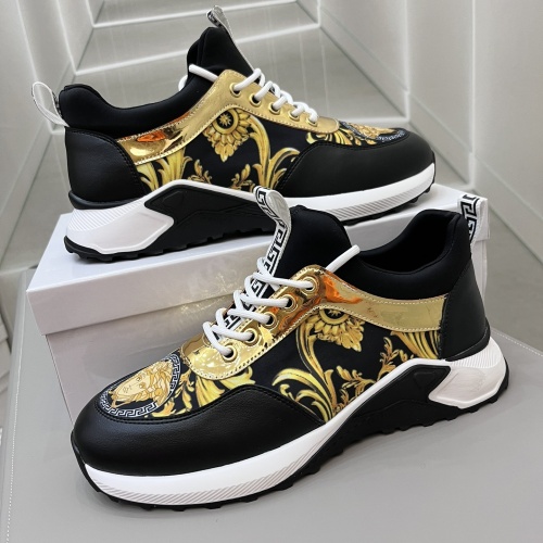 Replica Versace Casual Shoes For Men #1070352 $76.00 USD for Wholesale
