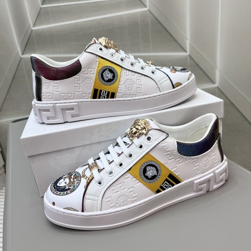 Replica Versace Casual Shoes For Men #1070355 $72.00 USD for Wholesale