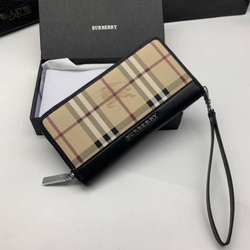 Replica Burberry AAA Man Wallets #1070360 $45.00 USD for Wholesale