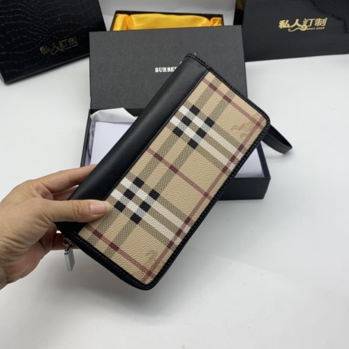 Replica Burberry AAA Man Wallets #1070360 $45.00 USD for Wholesale