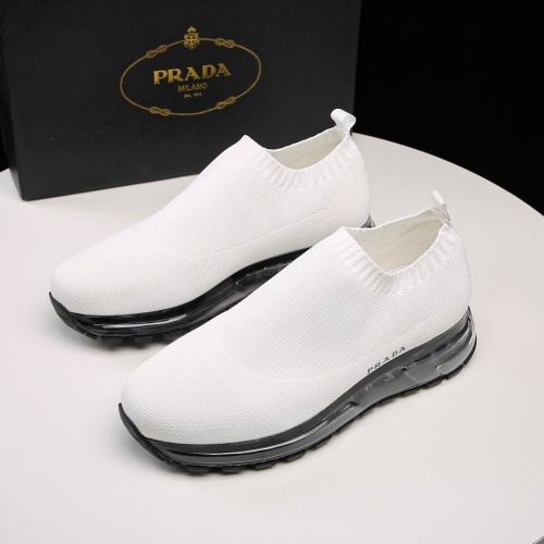 Prada Casual Shoes For Men #1070385 $82.00 USD, Wholesale Replica Prada Casual Shoes