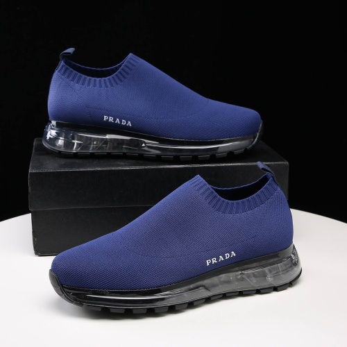 Replica Prada Casual Shoes For Men #1070386 $82.00 USD for Wholesale