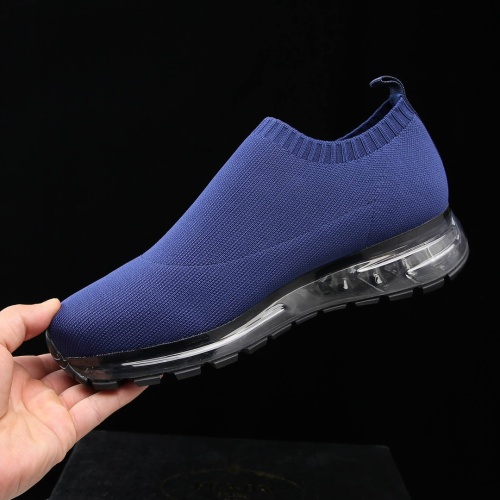Replica Prada Casual Shoes For Men #1070386 $82.00 USD for Wholesale