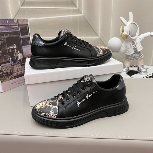 Replica Versace Casual Shoes For Men #1070559 $72.00 USD for Wholesale