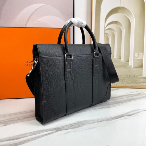Replica Hermes AAA Man Handbags #1070605 $150.00 USD for Wholesale