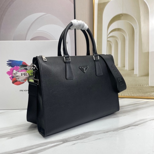 Replica Prada AAA Man Handbags #1070627 $150.00 USD for Wholesale