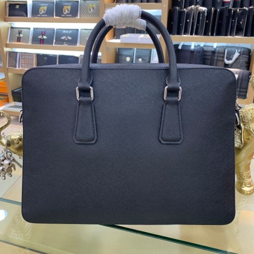 Replica Prada AAA Man Handbags #1070629 $158.00 USD for Wholesale
