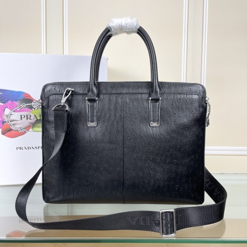 Replica Prada AAA Man Handbags #1070630 $165.00 USD for Wholesale