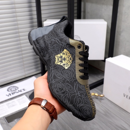 Replica Versace Casual Shoes For Men #1070688 $98.00 USD for Wholesale