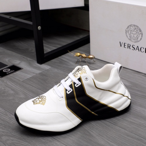 Replica Versace Casual Shoes For Men #1070690 $98.00 USD for Wholesale
