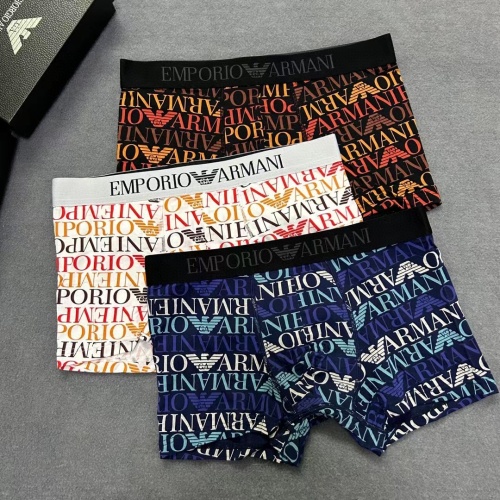 Armani Underwear For Men #1070715 $32.00 USD, Wholesale Replica Armani Underwears