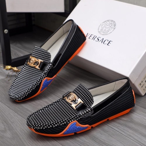 Versace Leather Shoes For Men #1070732