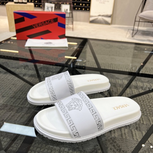 Versace Slippers For Men #1070865 $56.00 USD, Wholesale Replica Versace Slippers