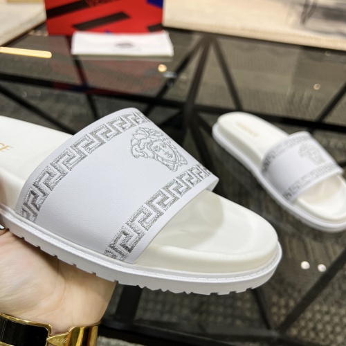 Replica Versace Slippers For Men #1070865 $56.00 USD for Wholesale