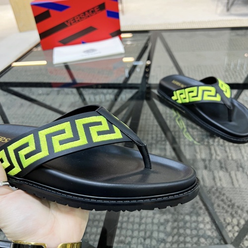 Replica Versace Slippers For Men #1070893 $56.00 USD for Wholesale