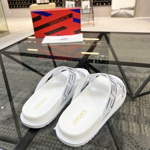 Replica Versace Slippers For Men #1070896 $56.00 USD for Wholesale