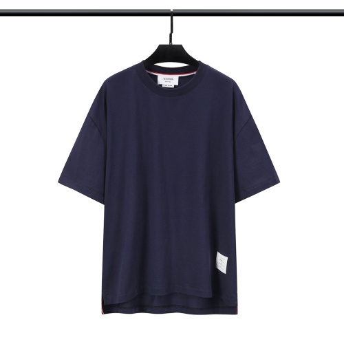 Thom Browne TB T-Shirts Short Sleeved For Unisex #1070932 $52.00 USD, Wholesale Replica Thom Browne TB T-Shirts