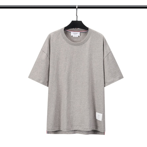Thom Browne TB T-Shirts Short Sleeved For Unisex #1070935 $52.00 USD, Wholesale Replica Thom Browne TB T-Shirts