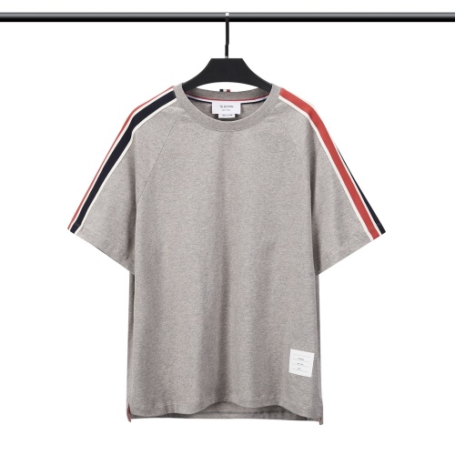 Thom Browne TB T-Shirts Short Sleeved For Unisex #1070937 $52.00 USD, Wholesale Replica Thom Browne TB T-Shirts