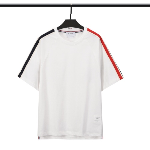 Thom Browne TB T-Shirts Short Sleeved For Unisex #1070938 $52.00 USD, Wholesale Replica Thom Browne TB T-Shirts
