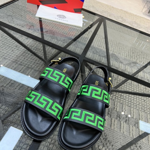 Replica Versace Sandal For Men #1070945 $56.00 USD for Wholesale