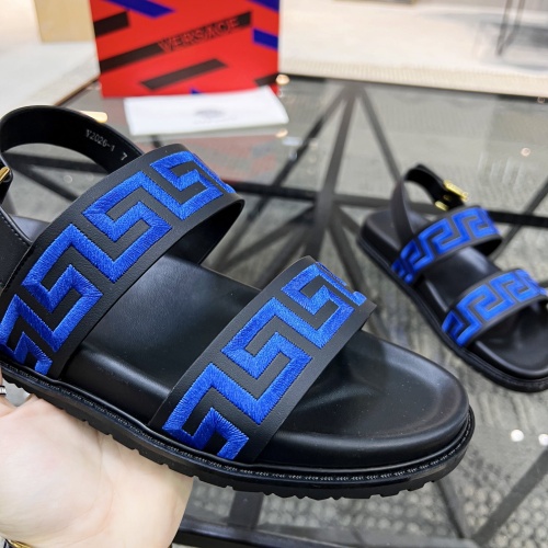 Replica Versace Sandal For Men #1070946 $56.00 USD for Wholesale