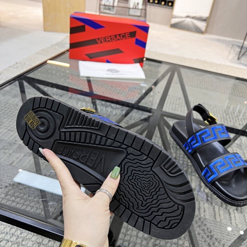 Replica Versace Sandal For Men #1070946 $56.00 USD for Wholesale