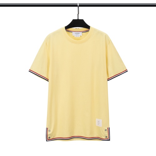 Thom Browne TB T-Shirts Short Sleeved For Unisex #1070947 $52.00 USD, Wholesale Replica Thom Browne TB T-Shirts